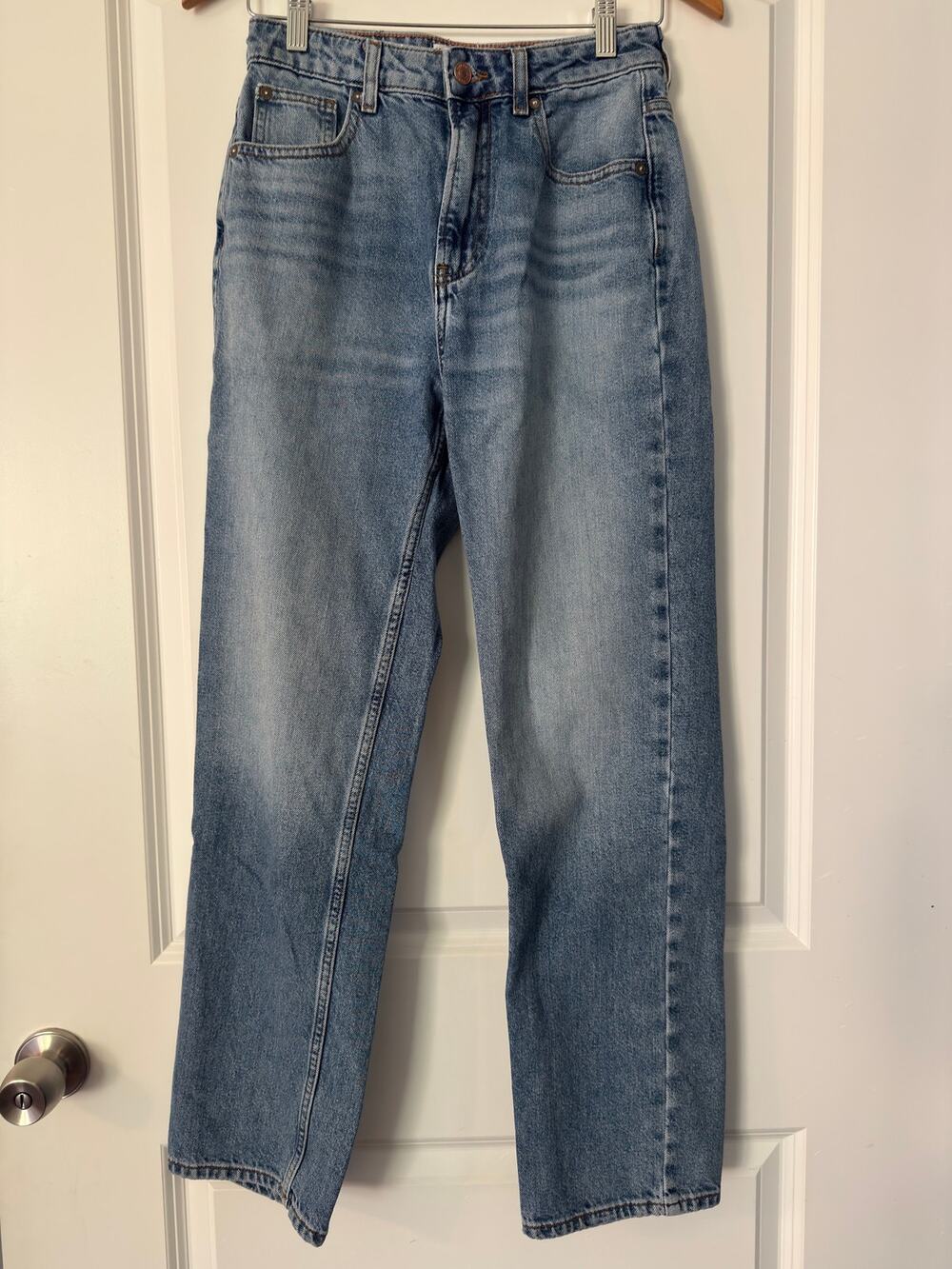 We The Free Free People Final Countdown Low Rise Cuffed Boyfriend Jeans 27
